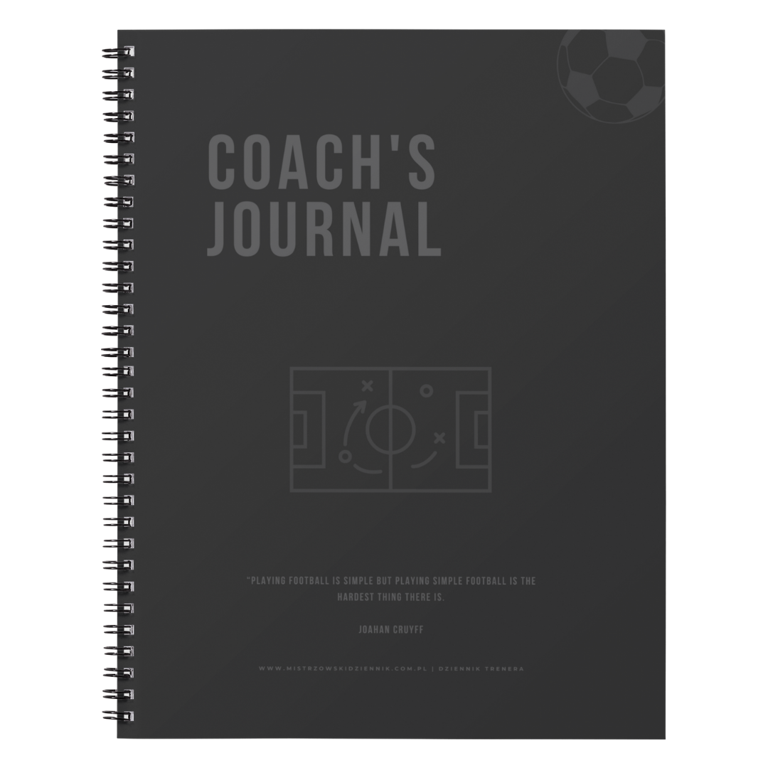 Planer Trenera Piłki Nożnej - planer, dziennik treningów i analiz