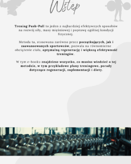 Trening PUSH-PULL