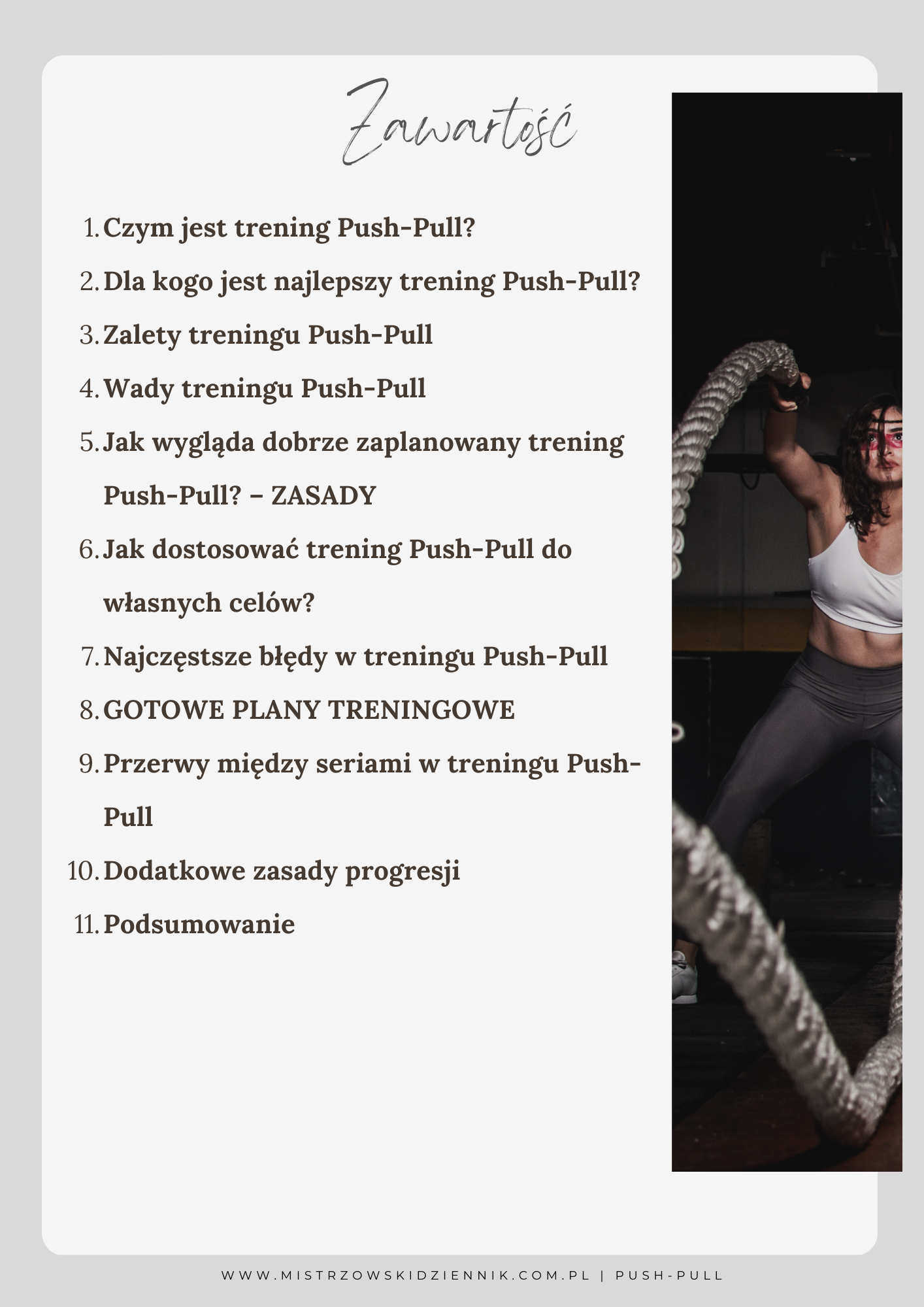 Trening PUSH-PULL - obrazek 3