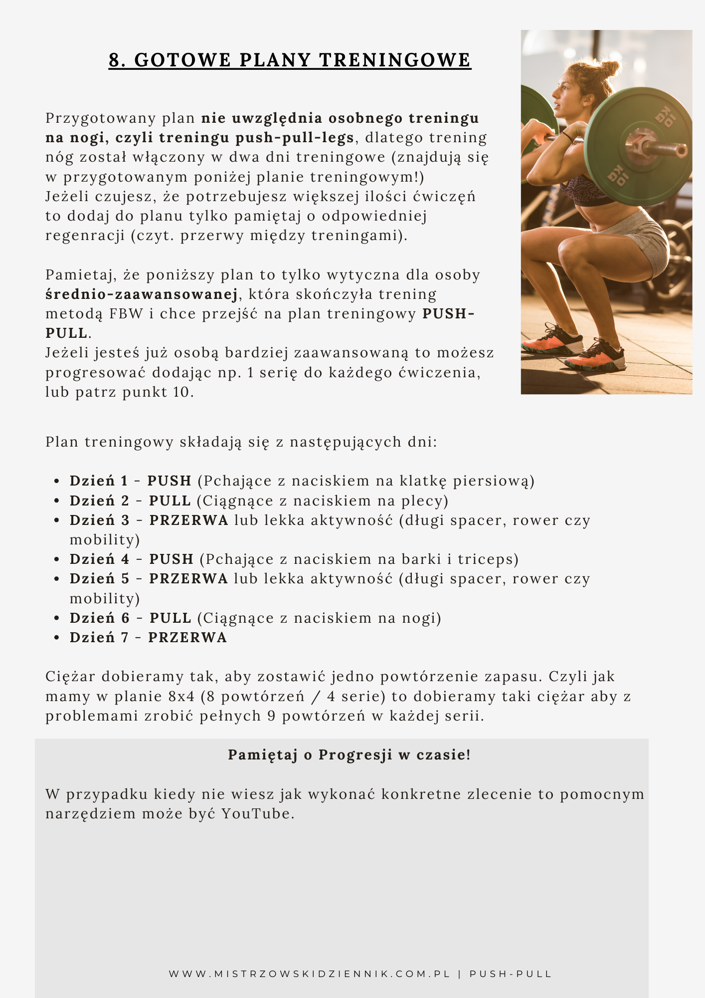Trening PUSH-PULL - obrazek 5