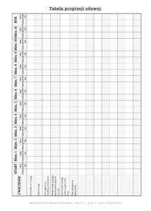 Planer Fitness, Dziennik Trenera_rekordy Planer Fitness, Dziennik Trenera_rekordy