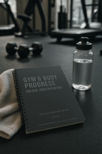 Planer Fitness Dziennik Siłowni_siłownia